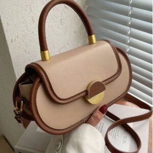 Elegant Women’s Shoulder Handbag with Top Handle & Adjustable Crossbody Strap