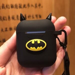 Batman AirPods Case - Black Silicone with Horns