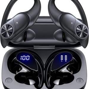 PocBuds T60 Wireless Earbuds - Over-Ear Hook - 80H Battery