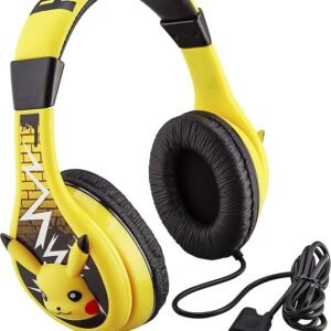 Pokémon Pikachu Kids Headphones - eKids - Wired