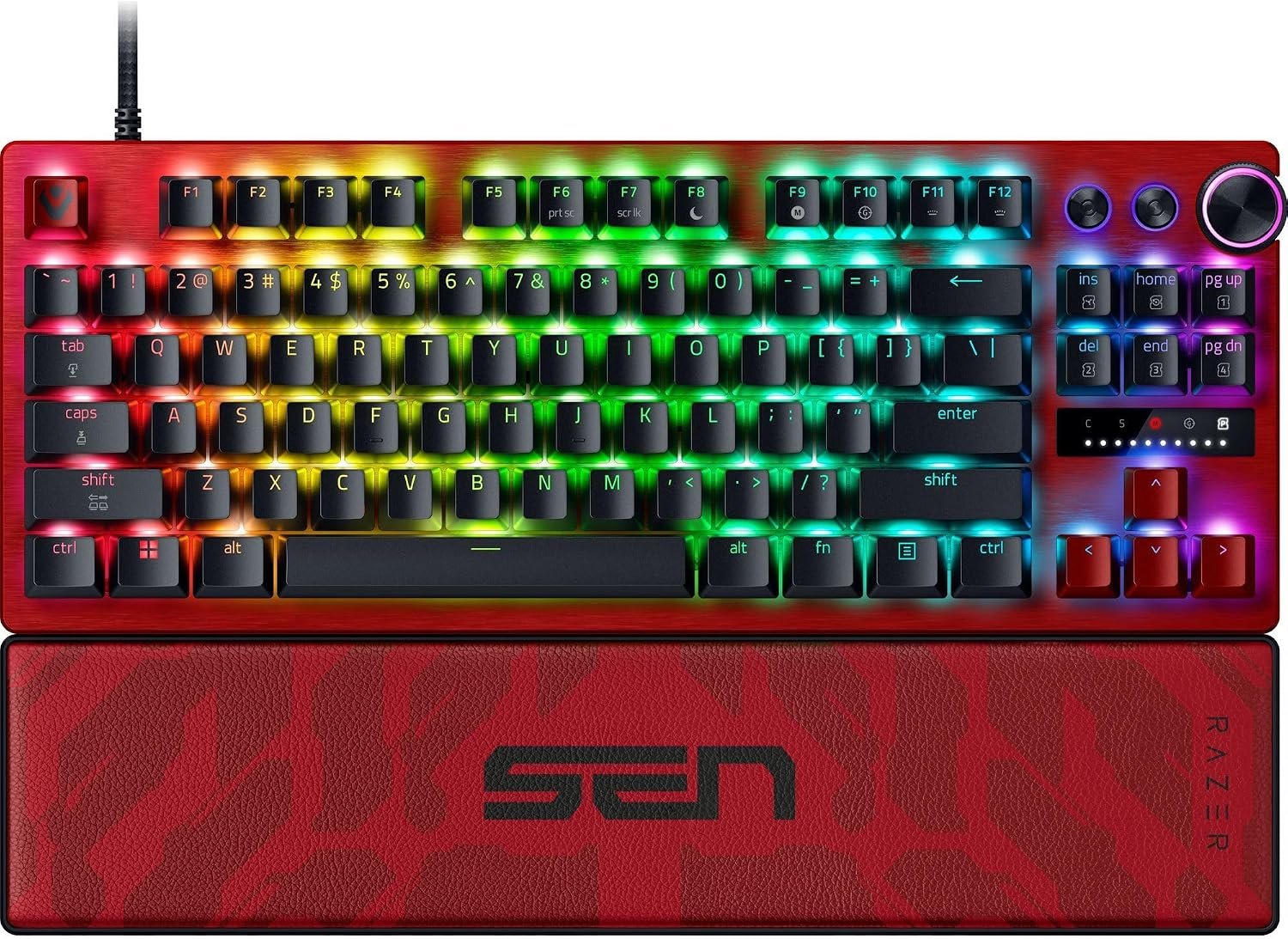 Razer Huntsman V3 Pro TKL - SEN Sentinels Edition - Analog Gaming Keyboard
