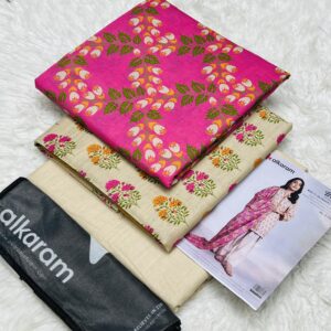 Alkaram Premium Winter Khaddar 3-Piece Suit
